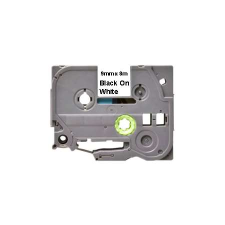 Compatible label tape for Brother TZe-221 - black on white