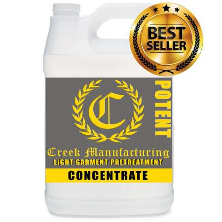Creek Manufacturing GEN2 Pretreatment Solution for Light Fabric - Concentrate 1:3