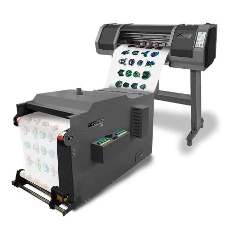 DTFLine V2 PANTHERA 2x2: Direct to Film Comprehensive Solution (includes 2 x NEXT GEN printheads; 24 inch format PRINTER with embedded ROLL FEEDER; V2 in-line POWDER APPLICATION MACHINE; and ON-SITE onboarding)