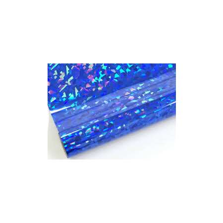 IColor Hot Stamping Foil - Blue Glitter - 12.5 in x 20 ft Roll