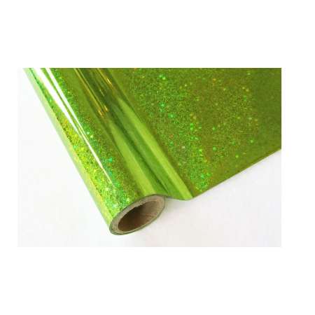 IColor Hot Stamping Foil - Green Glitter - 12.5 in x 20 ft includes