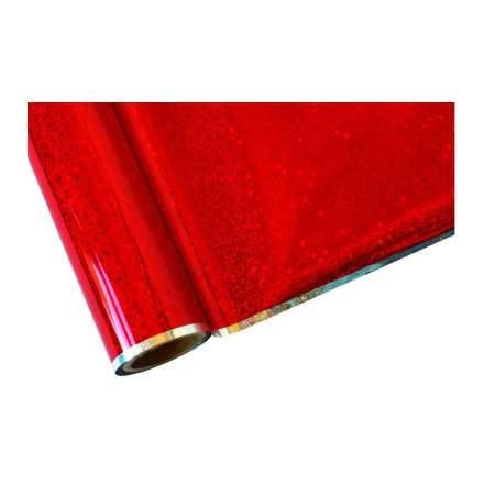 IColor Hot Stamping Foil - Red Glitter - 12.5 in x 20 ft Roll