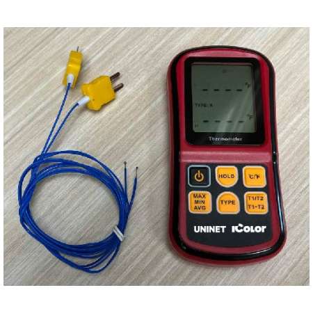 IColor Dual Channel Thermometer for heat press calibration