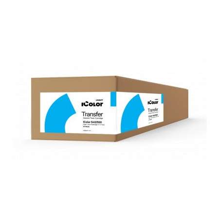 IColor 540, 550 Glossy Cyan toner cartridge for Underprint Applications, ICT540GC, 3000 pages