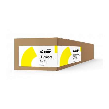 IColor 600 Fluorescent Yellow toner cartridge, ICT600FY, 5000 pages