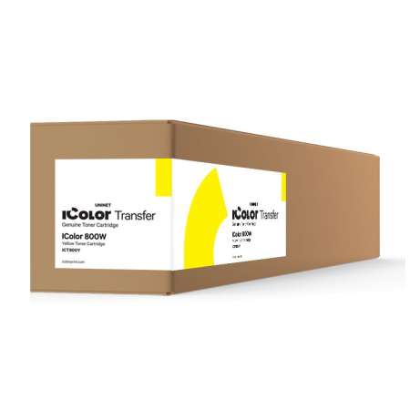 IColor 800 Yellow toner cartridge, ICT800Y, 35000 pages