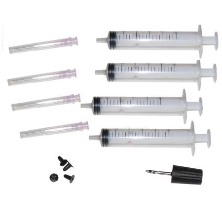 Inkjet Refill Injector Upgrade Kit - 4 syringes