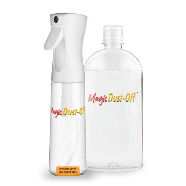 MagicDust-Off Spray Kit - HTF, DTF Anti-Static Fine Powder Remover