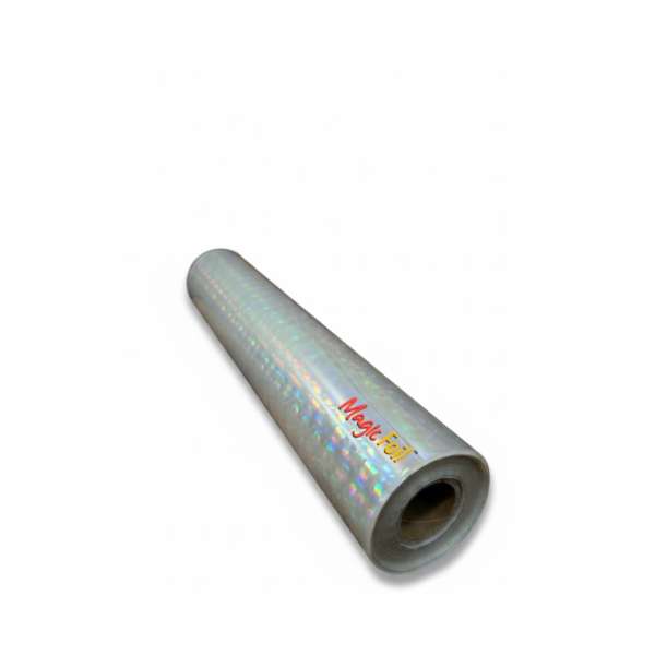 HTF MagicFoil Pro 2-step Foil Roll - Crystal Holographic - 12.6in x 400 ft