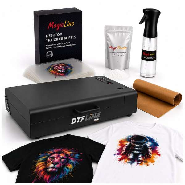 All-in-One Production System with HeatPress + HeatStation + Printer