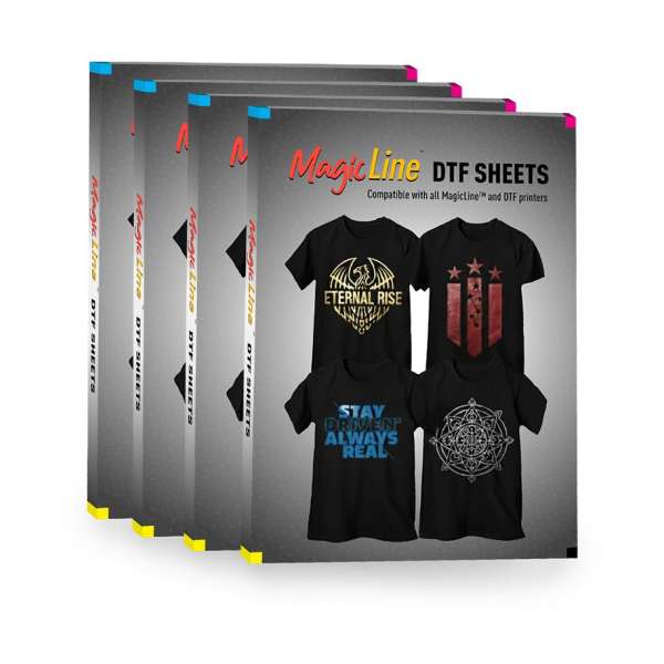 MagicLine HTF / DTF Transfer Film Sheets - PET Heat Transfer Paper
