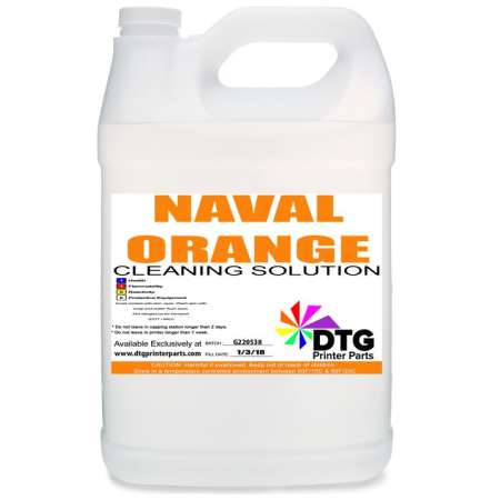 Naval Orange DTG Printhead Cleaning Solution