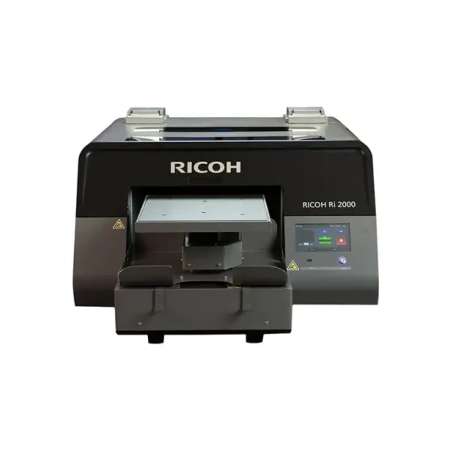 RICOH Ri 2000 Direct to Garment Printer - DTG / DTF Printer, RIP Software, Ink and Cleaning Cartridges, Sprayer, Training