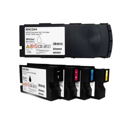 Ricoh Type P1 DTG Ink Cartridges for Ri 4000 printers