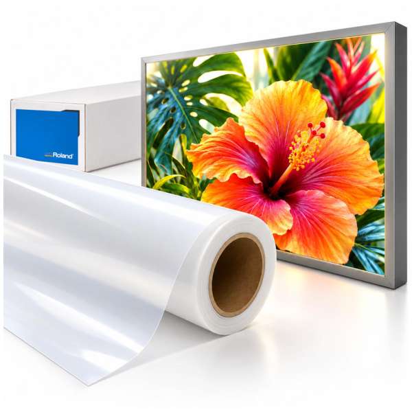 Roland Glossy Backlit 8 mil Polyester Film
