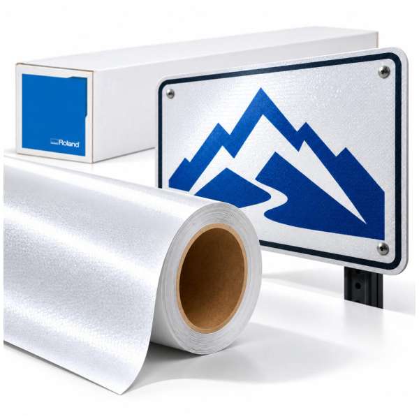 Roland Premium Reflective Vinyl - Permanent Adhesive - Printable HTV