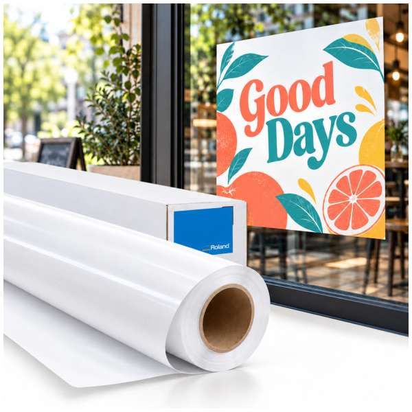 Roland White Static Cling Film - Removable - Printable HTV