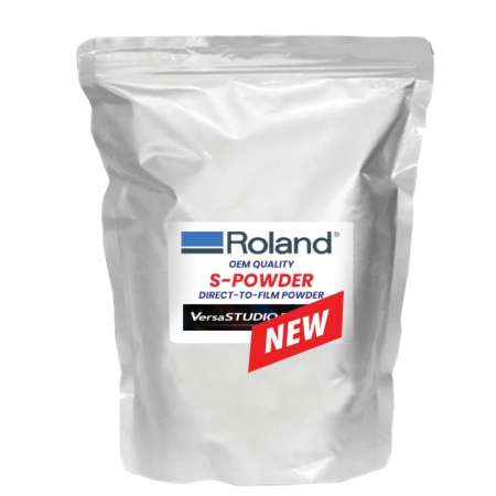 Roland S-Powder 1kg / 2.2lb White DTF Powder for Roland BN-20D, BY-20