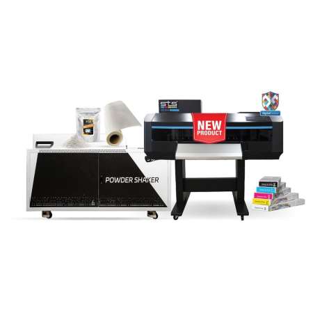 STS Inks XPD 924D DTF Printer + 24 STS Shaker S10 (Includes Supplies, FREE virtual installation, training, and support)