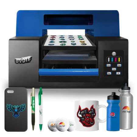 UVMAX Dual Head UVDTF, UV LED Direct to Substrate Printer