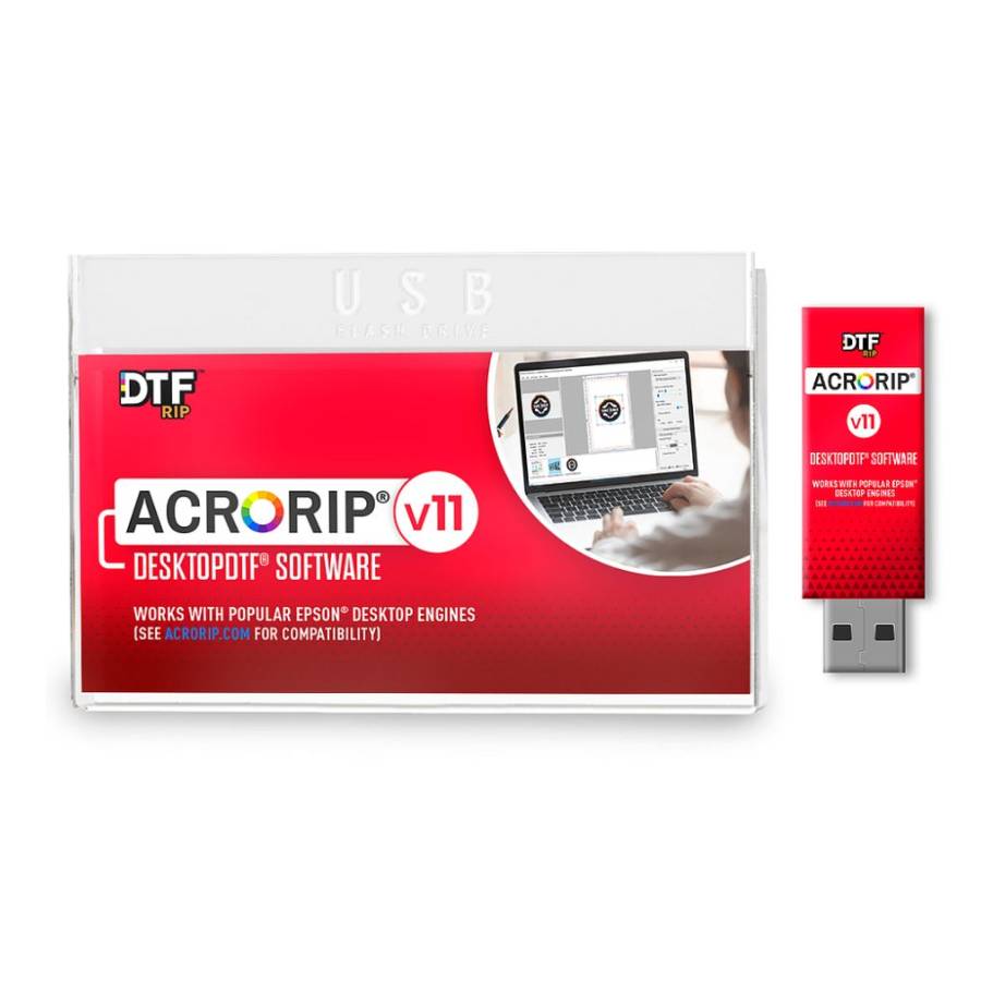 ACRORIP 11 - DTF, DTG, UV RIP Software enlarged