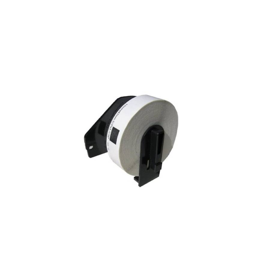 Compatible label tape for Brother DK2225 continuous length white tape enlarged