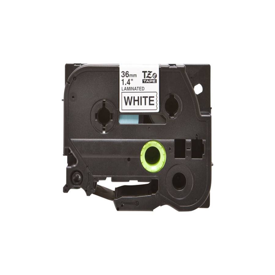 Compatible label tape for Brother TZe-261 - black on white enlarged