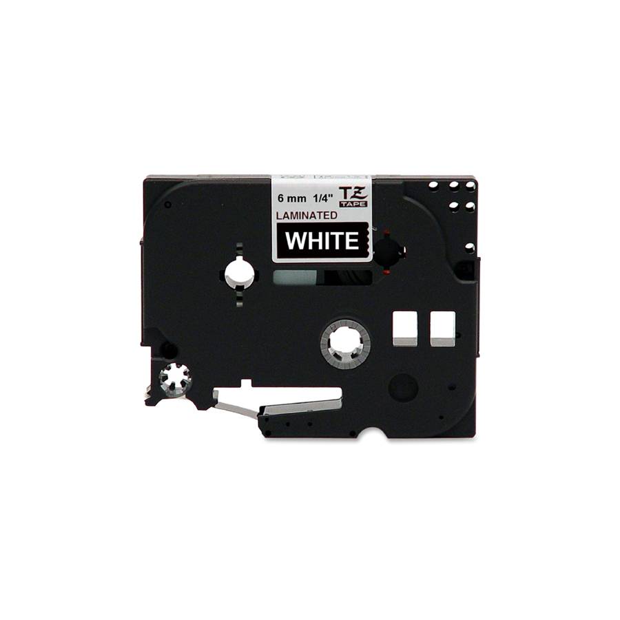 Compatible label tape for Brother TZe-315 - white on black enlarged
