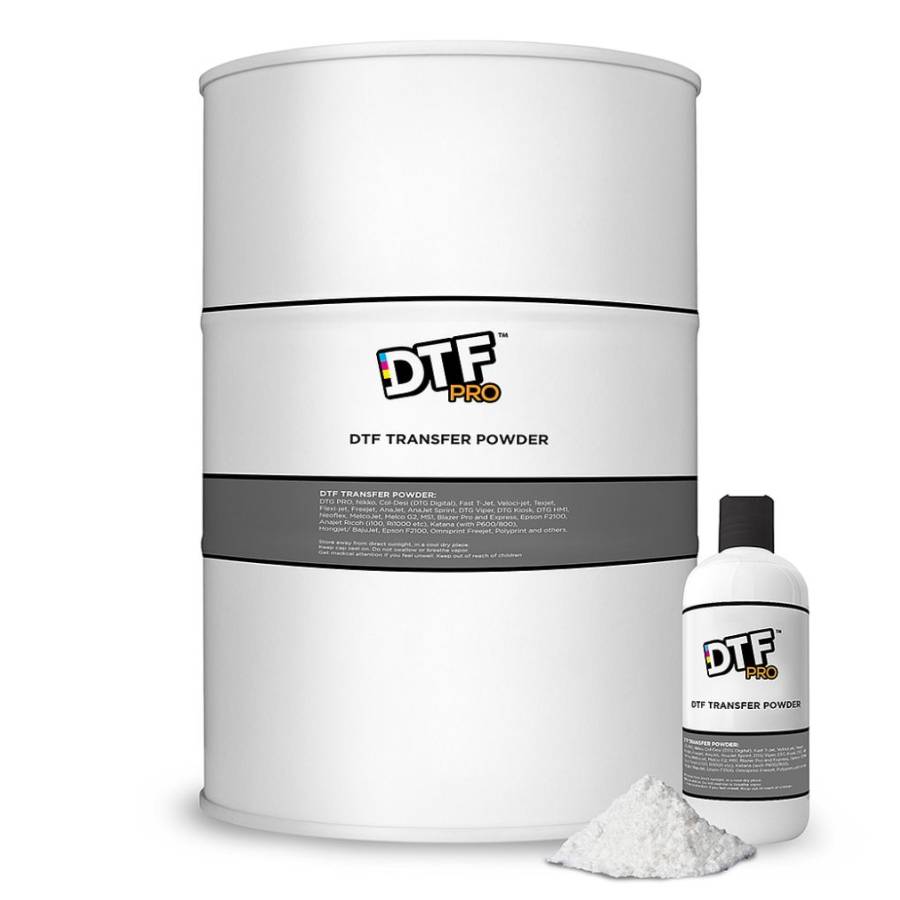 DTF Powder for Ricoh Ri 1000, Ri 1000X, Ri 2000, Ri 4000 DTG Printers enlarged