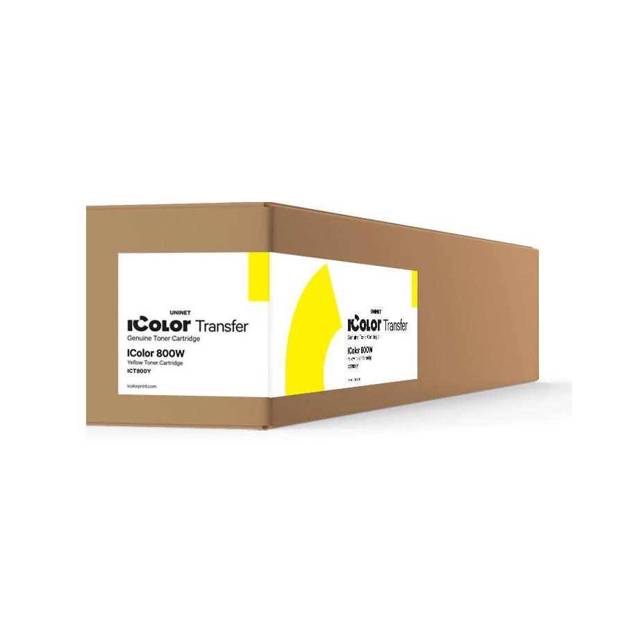 IColor 800 Yellow toner cartridge, ICT800Y, 35000 pages enlarged