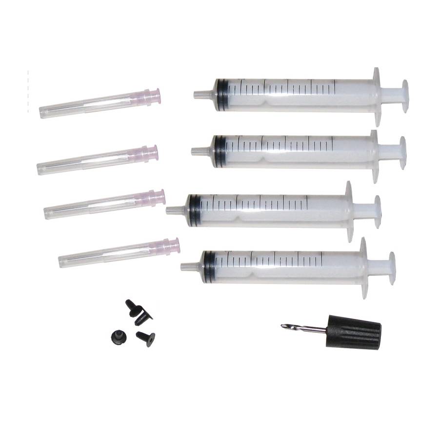 Inkjet Refill Injector Upgrade Kit - 4 syringes enlarged