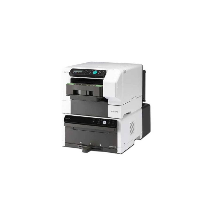 RICOH Ri 100 / Rh 100 DTG Printer and Finisher Package enlarged