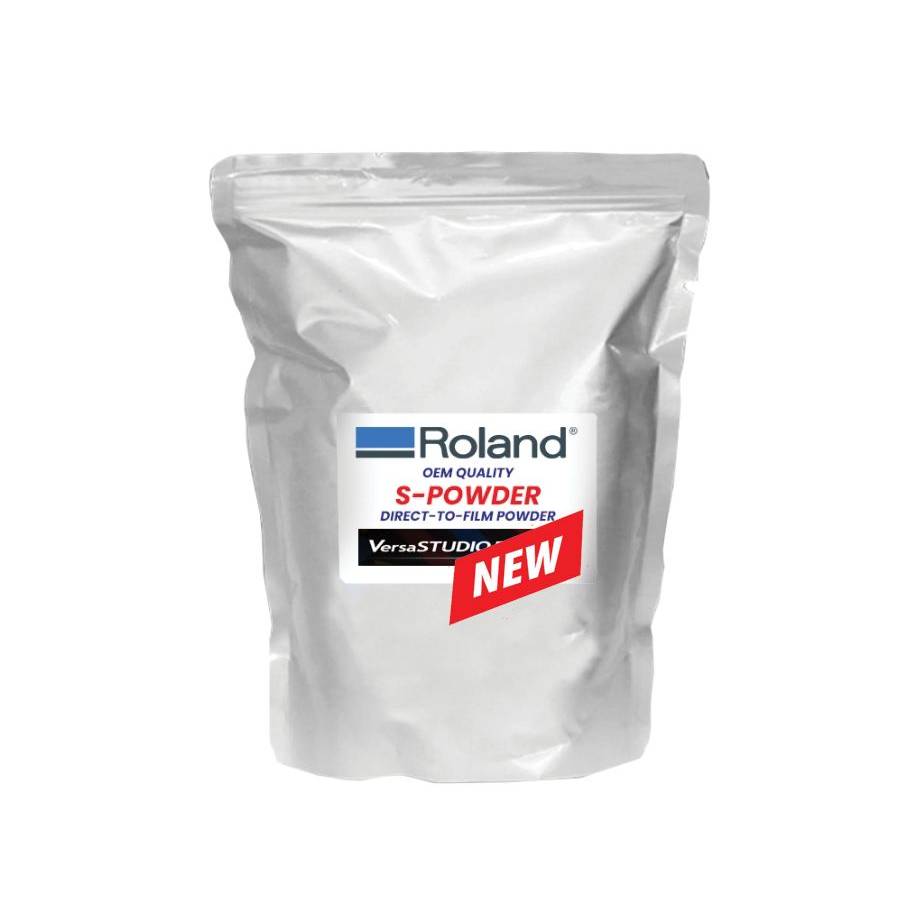 Roland S-Powder 1kg / 2.2lb White DTF Powder for Roland BN-20D, BY-20 enlarged